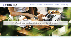 Desktop Screenshot of cobawebdesign.com